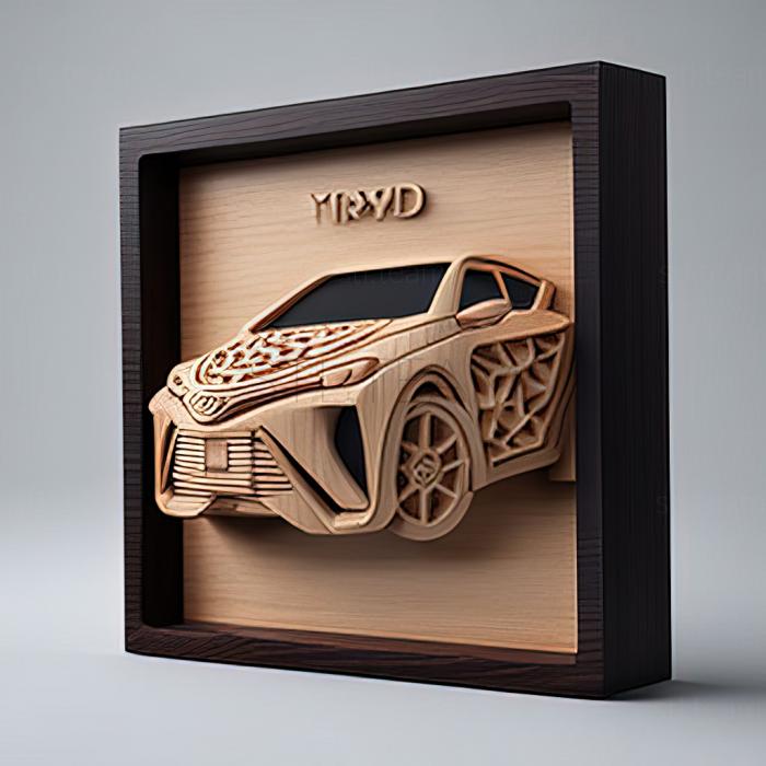 3D модель Toyota Mirai (STL)